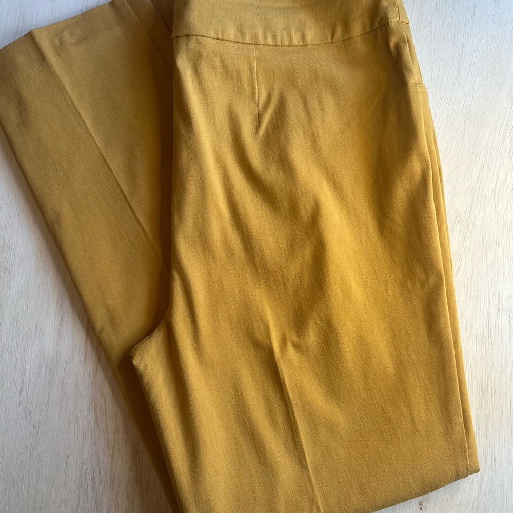 Counterparts Women's Mustard Straight Leg Pants - Picture 4 of 4